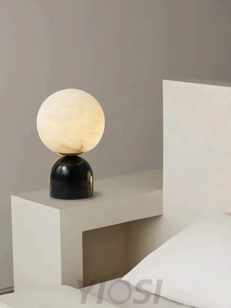 Nordic Bedside Marble Table Lamp