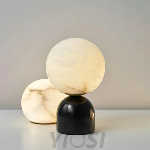 Nordic Bedside Marble Table Lamp