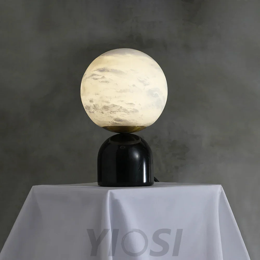 Nordic Bedside Marble Table Lamp