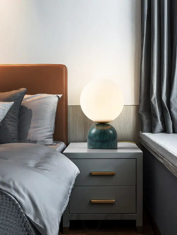 Nordic Bedside Marble Table Lamp