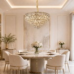 Notturno Crystal Crown Chandelier