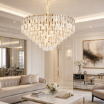 Notturno Crystal Crown Chandelier