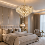 Notturno Crystal Crown Chandelier