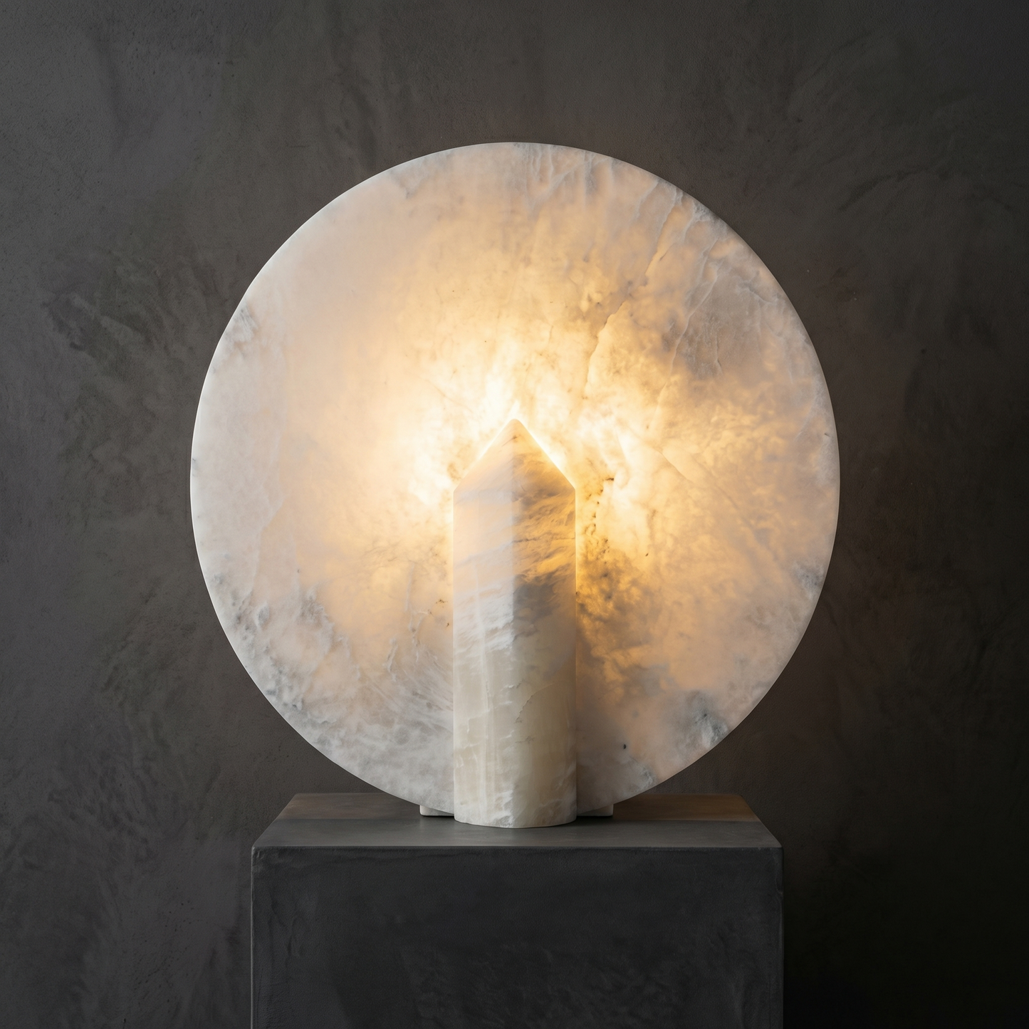 Yiosi Obelisco Disc Table Lamp - Image 1