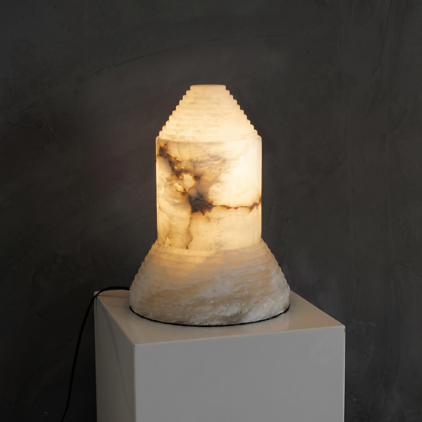 Yiosi Obelisco Rough Table Lamp - Image 1