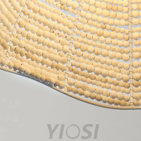Obispo Wood Beads Pendant - Wooden Beads-1-Yiosilamp