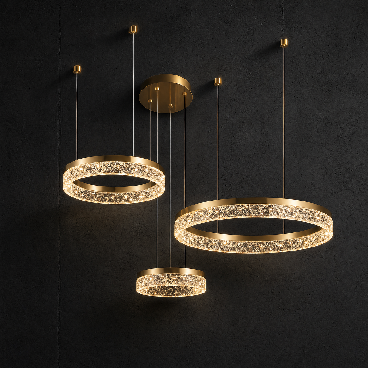 Ocean Star Modern Multi-Tier Cluster Chandelier - main
