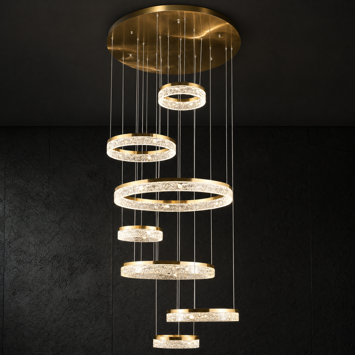 Ocean Star Modern Multi-Tier Cluster Chandelier - main