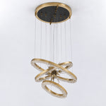 Octagonal Halo Chandelier – lights off