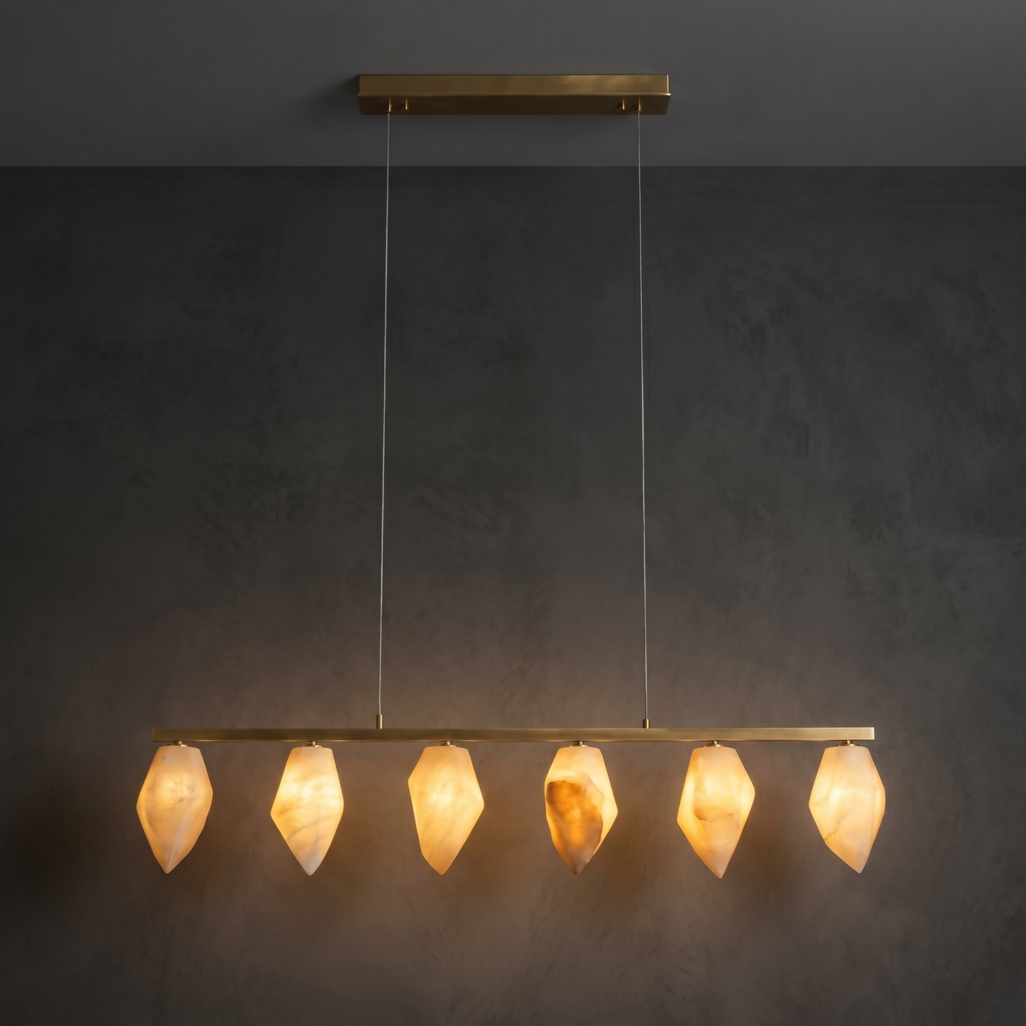 Yiosi Onda Linear Diamond Chandelier - Image 1