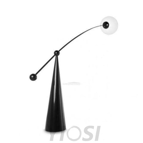 Opal Arc Floor Light - Bent-1-Yiosilamp