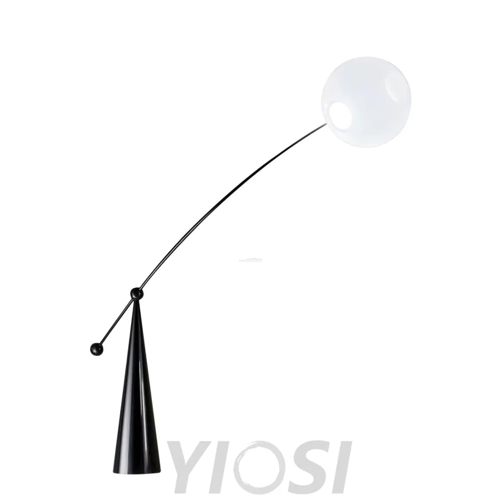 Opal Arc Floor Light - Bent-1-Yiosilamp