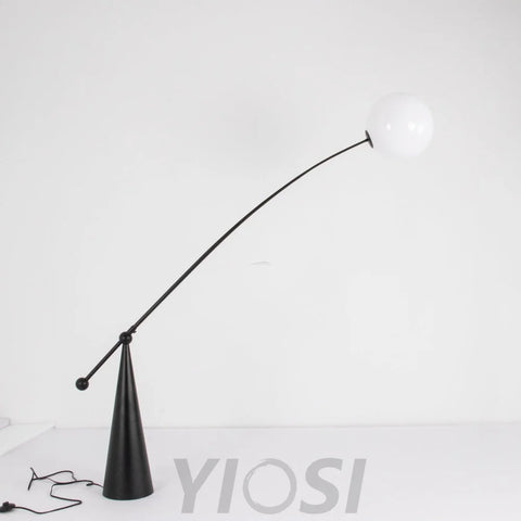 Opal Arc Floor Light - Bent-1-Yiosilamp