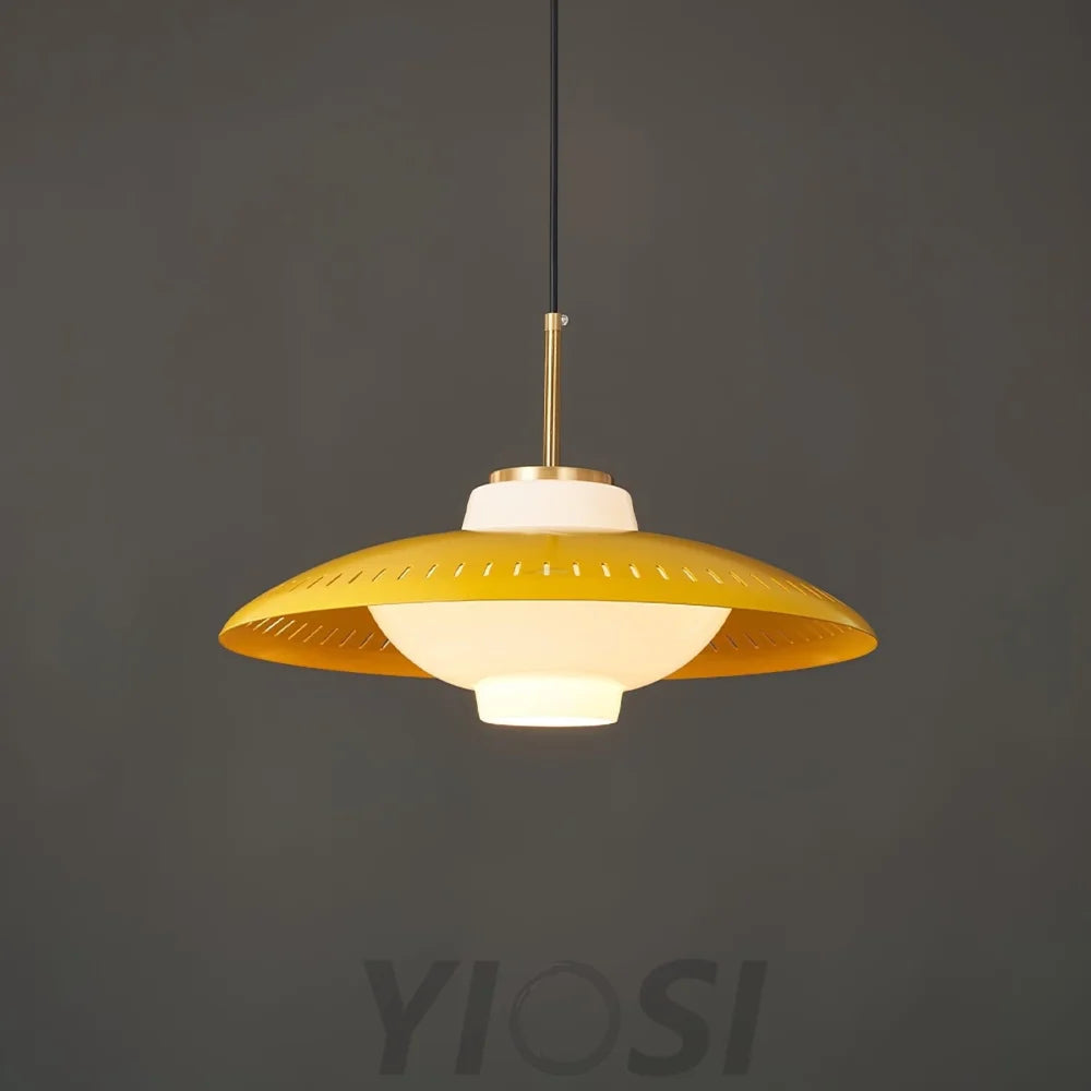 Opal Shade Pendant - Frisbee-1-Yiosilamp