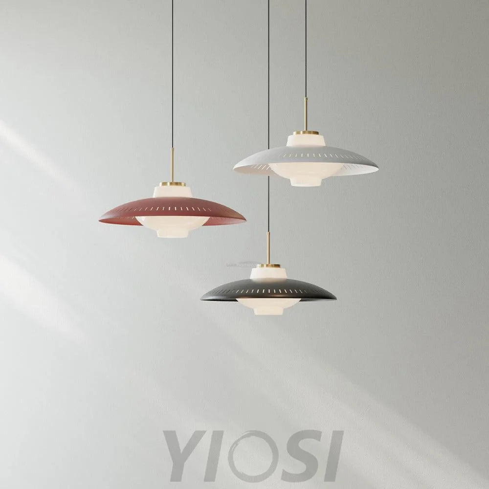 Opal Shade Pendant - Frisbee-1-Yiosilamp