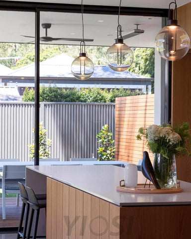 Orb Pendant Lamp ∅ 12.6″ - Yiosilamp