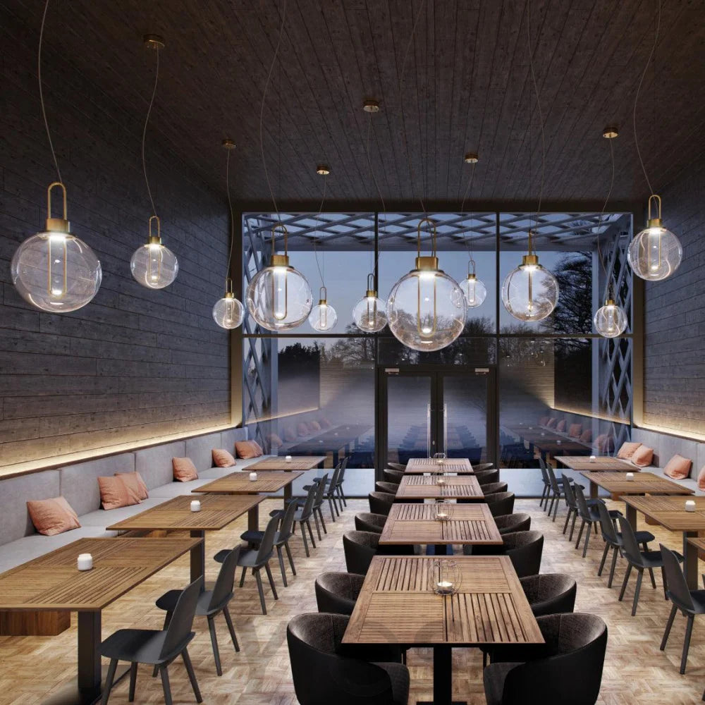 Orb Pendant Lamp ∅ 12.6″ - Yiosilamp