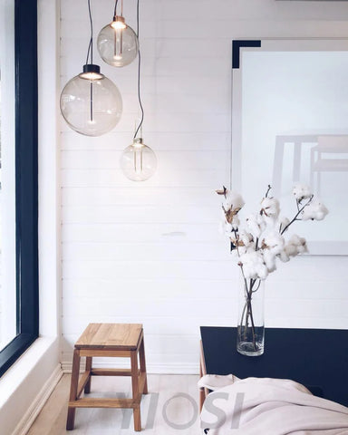 Orb Pendant Lamp ∅ 12.6″ - Yiosilamp