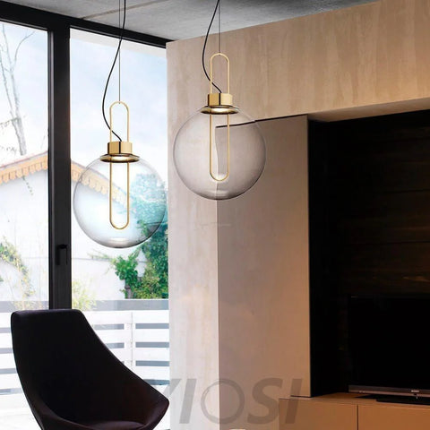Orb Pendant Lamp ∅ 12.6″ - Yiosilamp