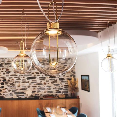Orb Pendant Lamp ∅ 12.6″ - Yiosilamp