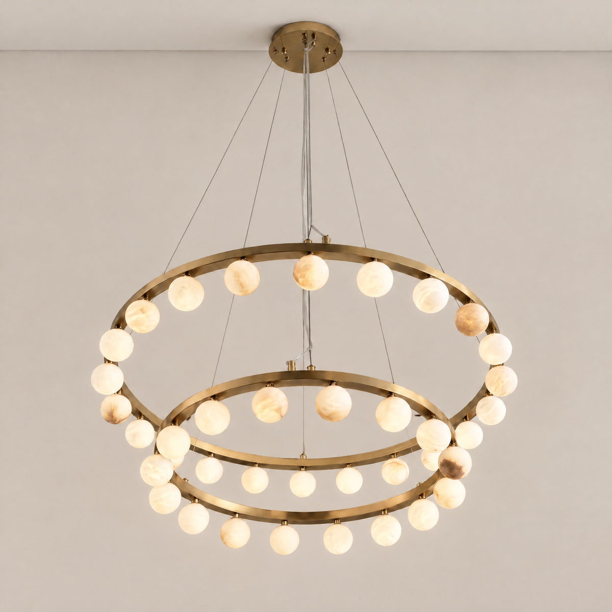 Orbita Modern Round Ring Chandelier