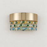 Orion Crystal Wall Sconce 8" – lights off