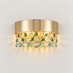 Orion Crystal Wall Sconce 8" – lights on