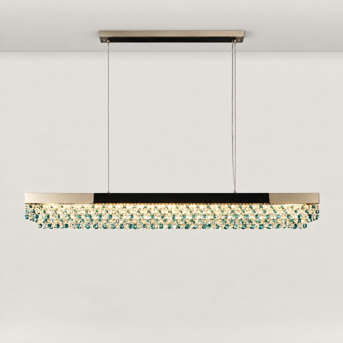 Orion Linear Crystal Chandelier