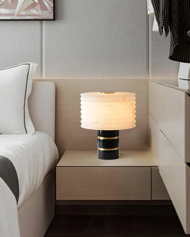 Orsola Table Lamp - Alabaster-1-Yiosilamp