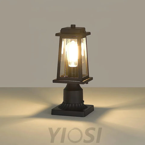 Outdoor Lantern Floor Lamp - Genteel-1-Yiosilamp