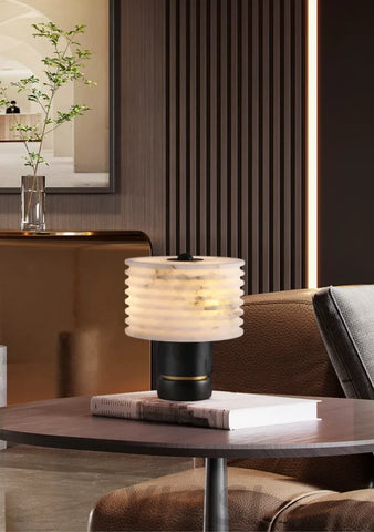 Outela Modern Alabaster Table Lamp