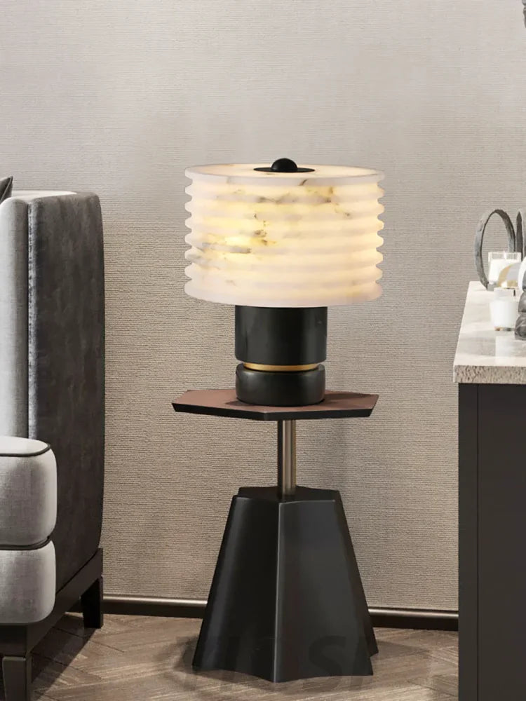 Outela Modern Alabaster Table Lamp