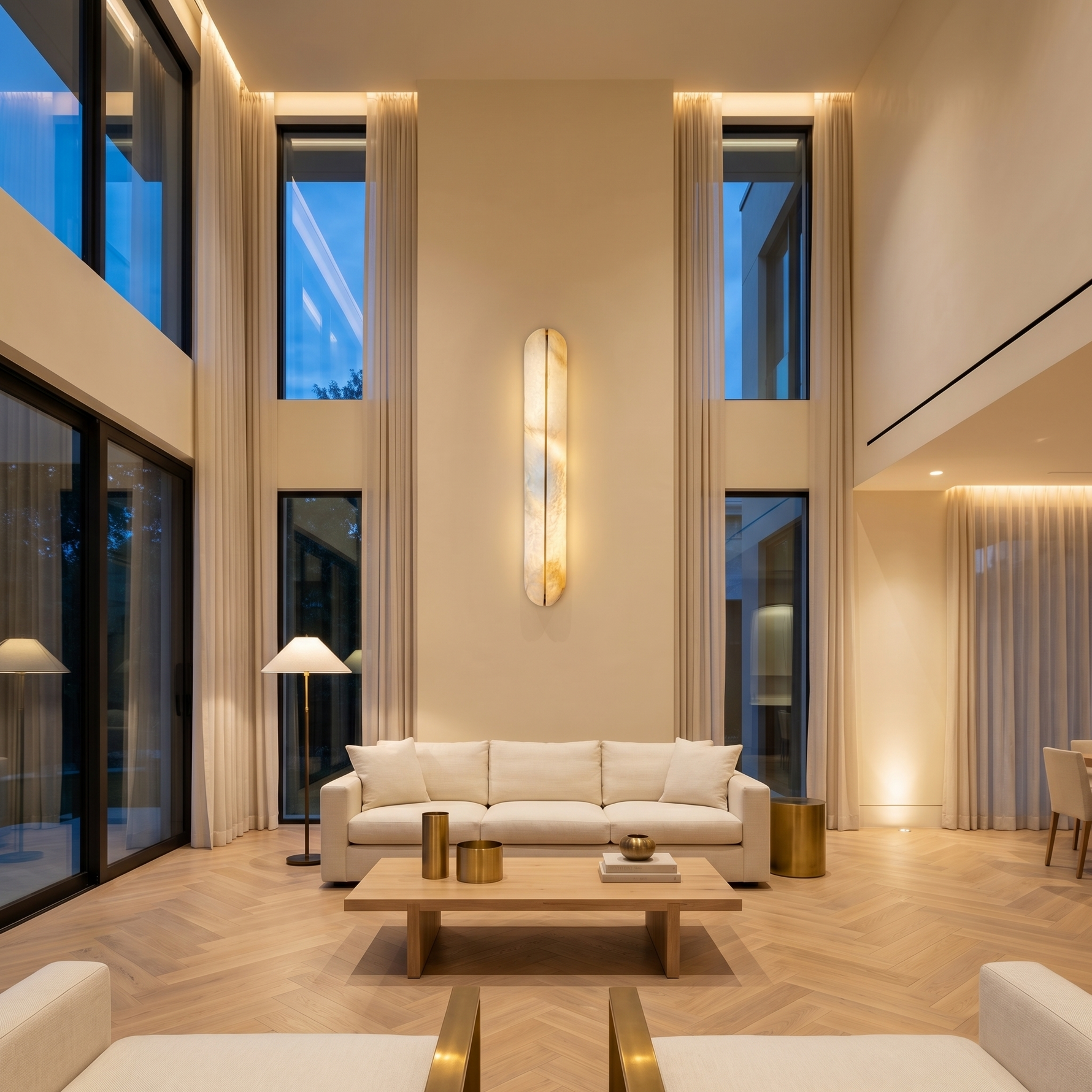 Yiosi Ovale Flat Bar Wall Sconce - Image 3