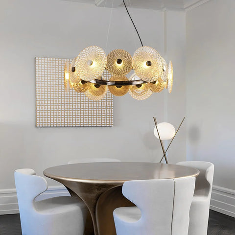 Paige Chandelier ∅ 23.6″ - Crystals-1-Yiosilamp