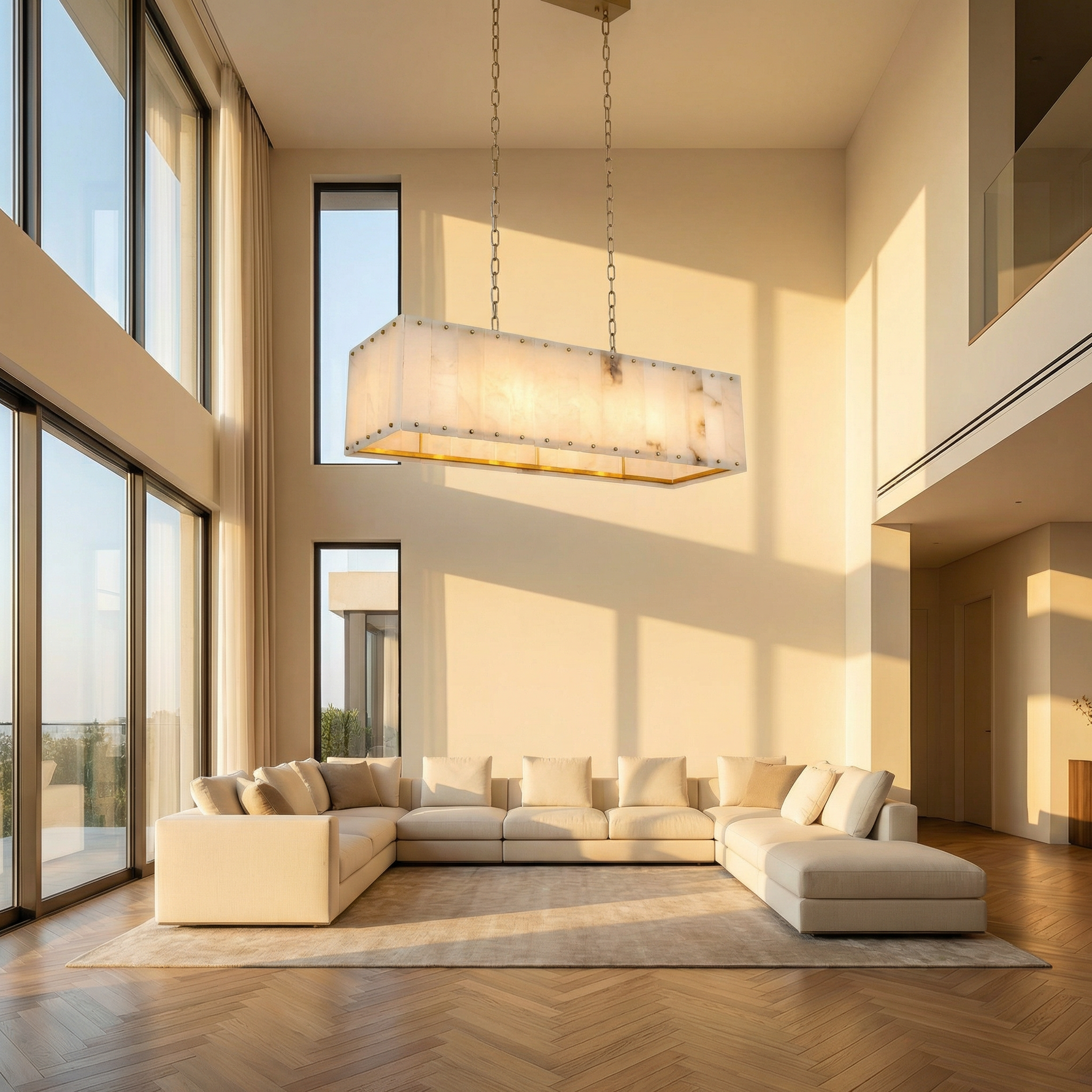 Yiosi Pannello Drum Chandelier - Image 3