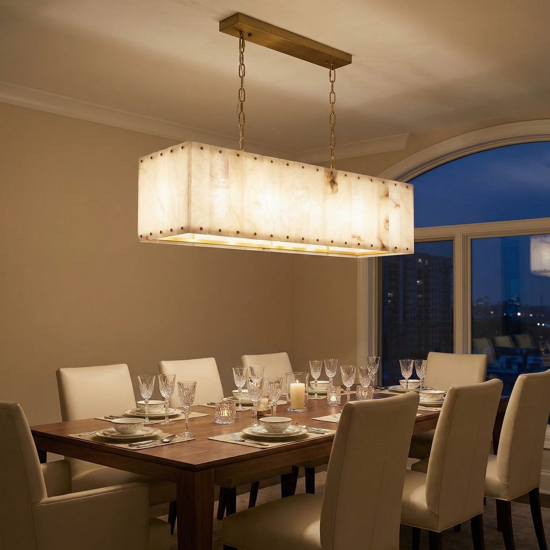 Yiosi Pannello Drum Chandelier - Image 4