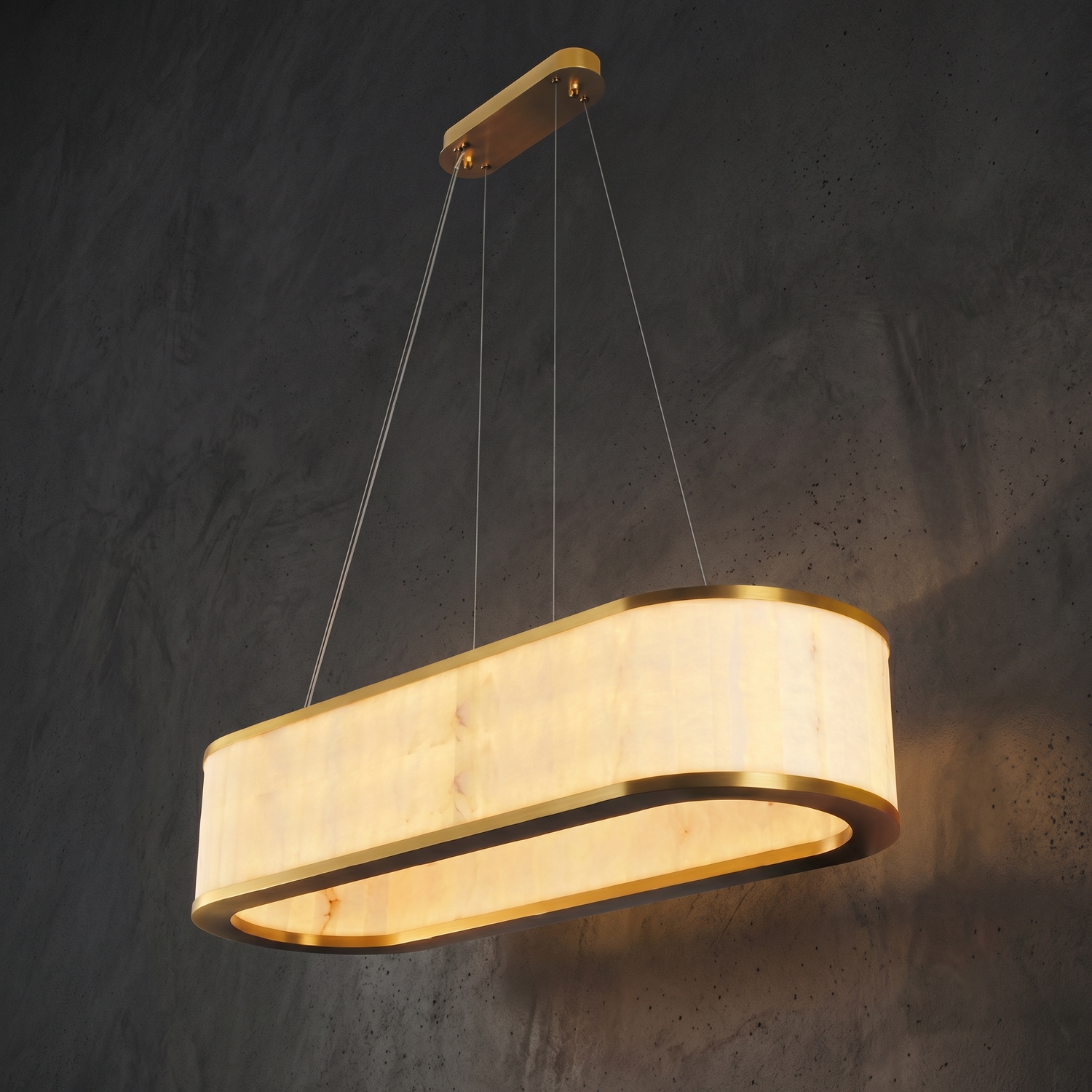 Yiosi Pannello Oval Pendant Light - Image 1