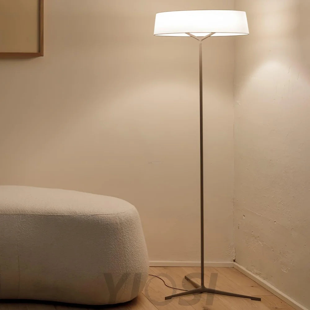 Paper Glow Round Floor Lamp - Paper-1-Yiosilamp