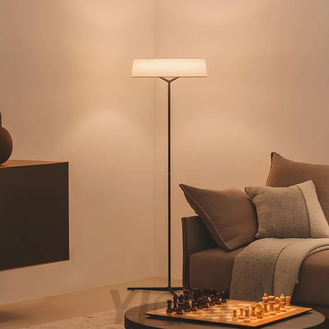 Paper Glow Round Floor Lamp - Paper-1-Yiosilamp