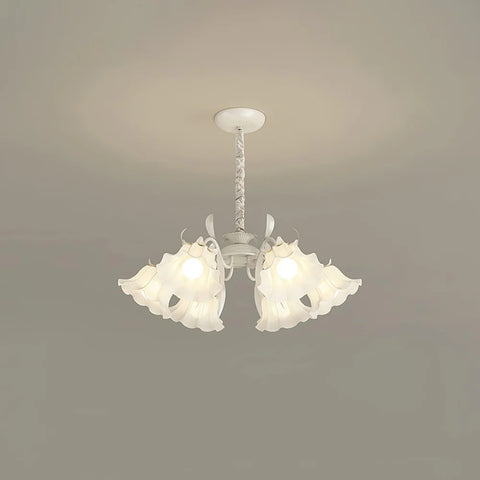Pastoral Flower Chandelier with 6/9 heads - Lily flower-1-Yiosilamp
