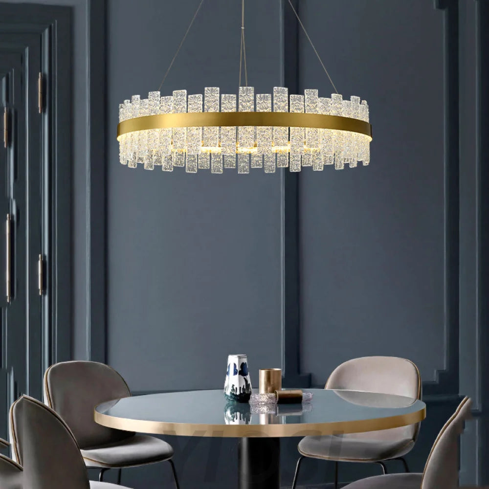  chandeliers over kitchen island