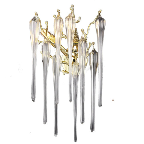 Paula Modern Branch Brass Wall Sconce