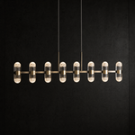 Pearl Net Modern Linear Dining Pendant Light - main