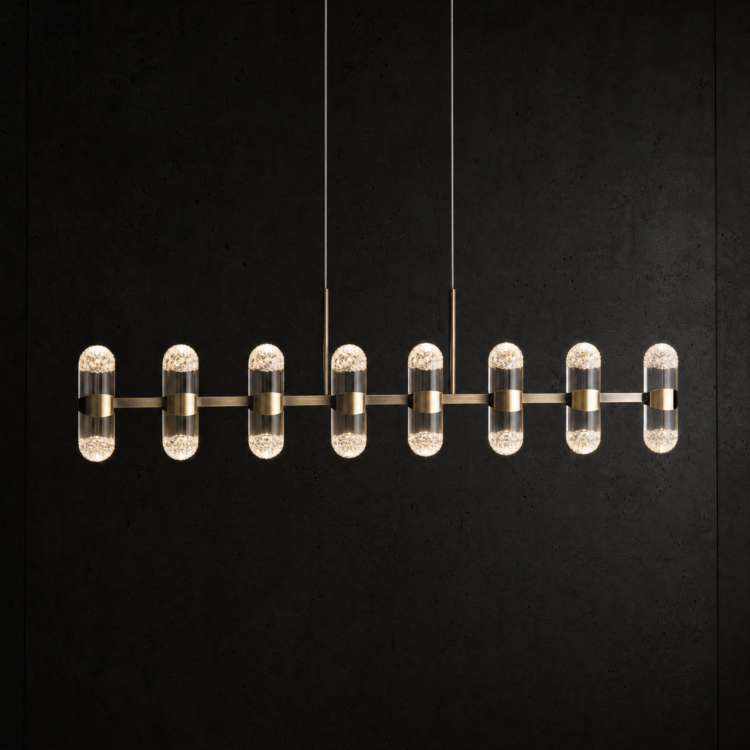Pearl Net Modern Linear Dining Pendant Light - main