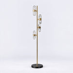 Pearl Net Modern Sculptural Floor Lamp – lights off