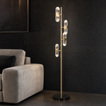 Pearl Net Modern Sculptural Floor Lamp - main