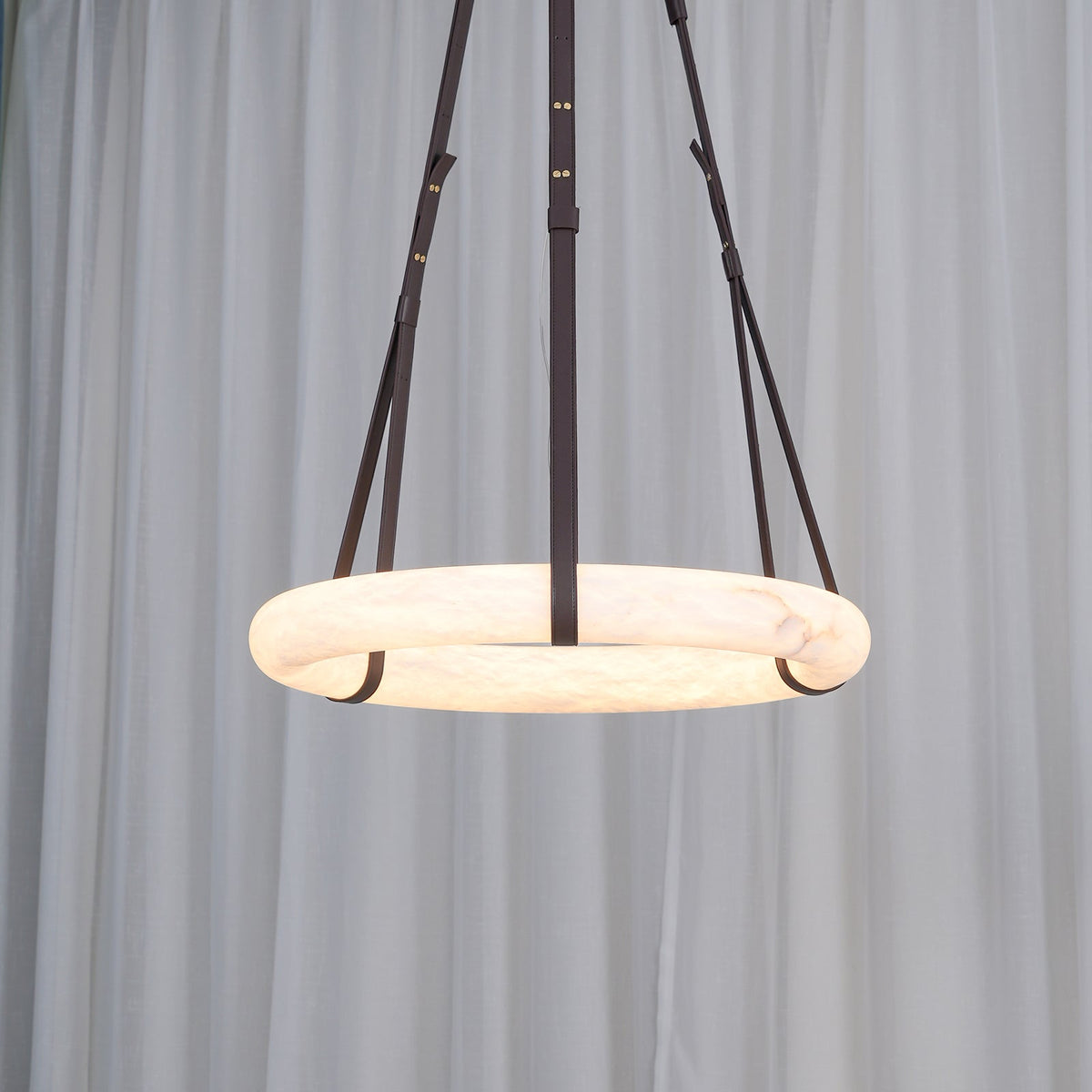 Vakkerlight Oslo Pendant Light A Alabaster Ring Ceiling Lamp