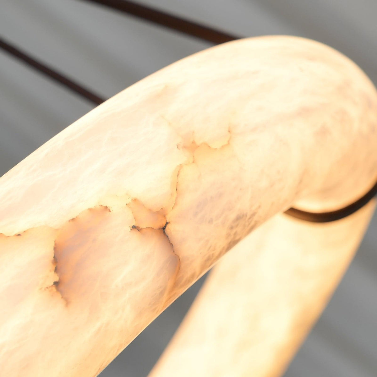 Vakkerlight Oslo Pendant Light B Alabaster Ring Ceiling Fixture