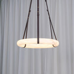 Vakkerlight Oslo Pendant Light B Alabaster Ring Ceiling Fixture