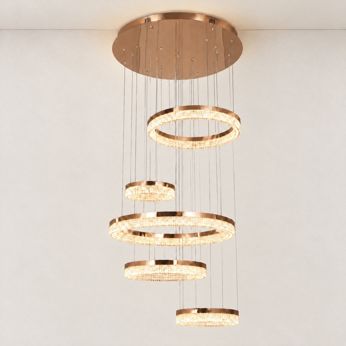Penombra Ring Cascade Chandelier